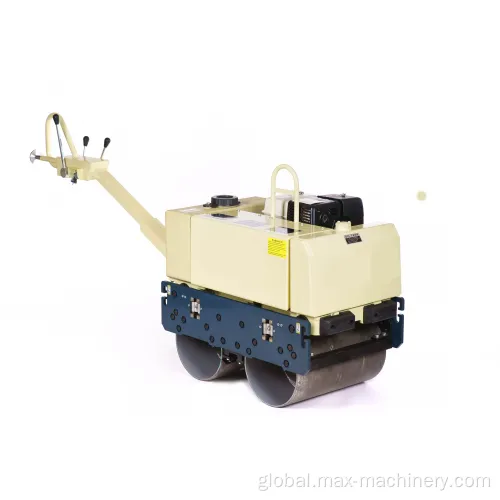 Road Roller Compactor Hand Operation Double Drum Vibratory Road Roller Compactor Factory